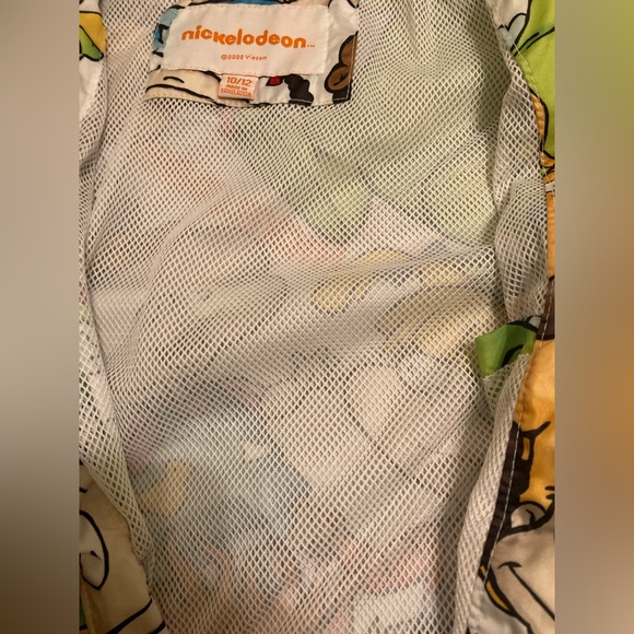 new Boys Nickeloden Rugrats Windbreaker Jacket, Size 10/12 - Picture 7 of 7
